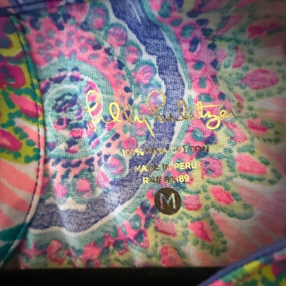 Lilly Pulitzer Cotton Dress Play That Funky Music pattern - Picture 5 of 5